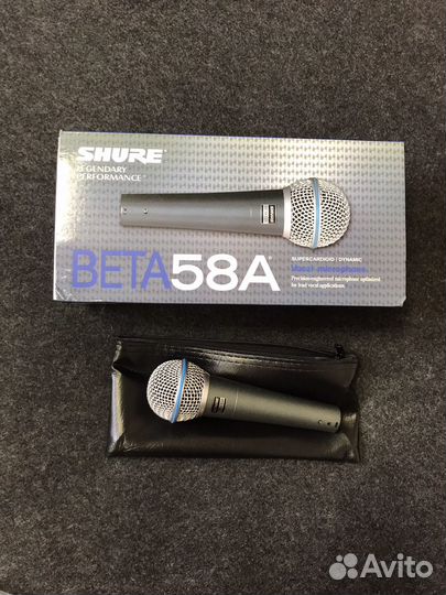 Микрофон shure beta 58a