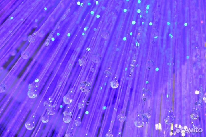 Оптоволоконная люстра pisa optic light