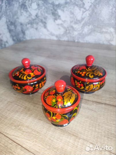 Посуда хохлома