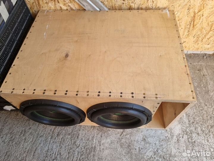 Сабвуфер 2х12 с коробом apocalypse DB-SA252 D2