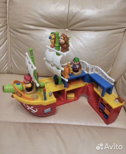 Пиратский корабль kiddieland
