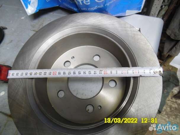 Тормозн. диск задний SsangYong Kyron Rexton 2010