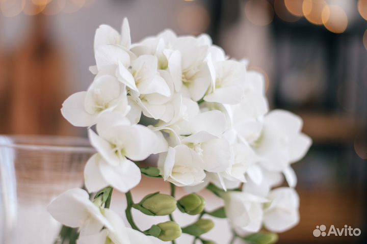 Букет из искусственных цветов ручной работы