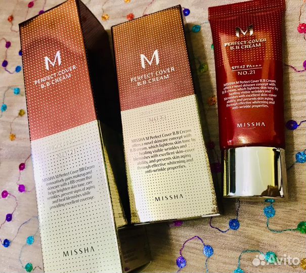 BB крем Missha M SPF42 PA++ 20/50мл, крем-кушон