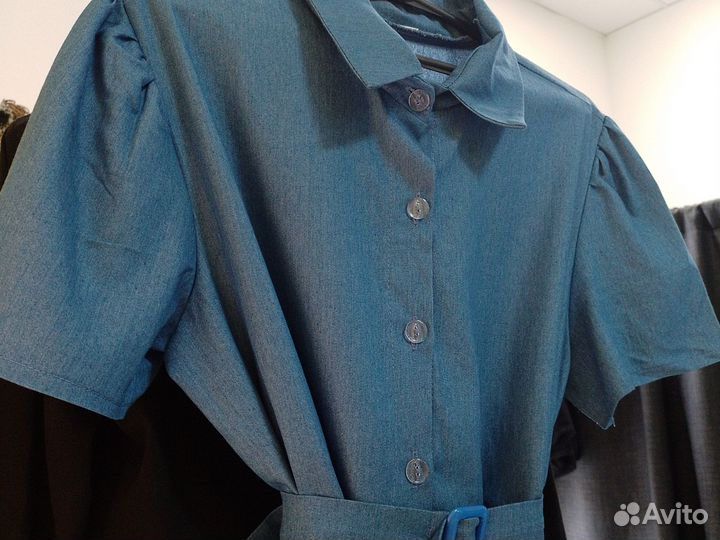 Платье джинсовое