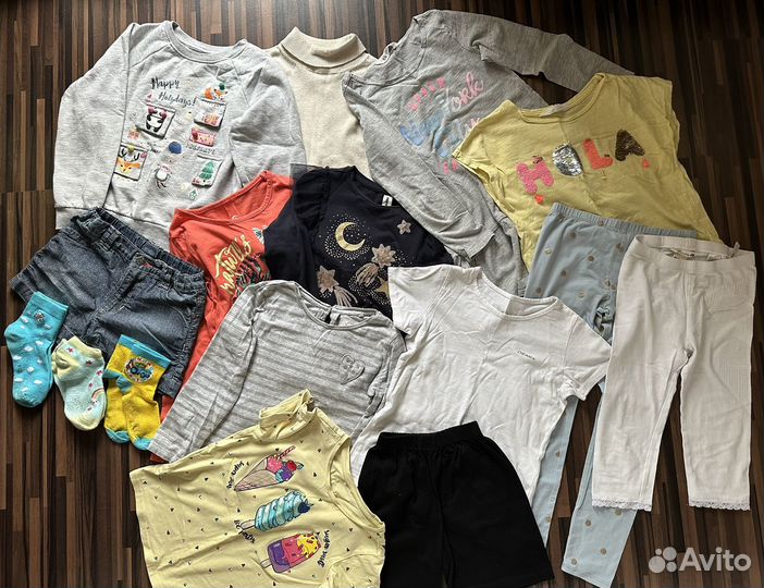 Вещи пакетом на 4-6 лет