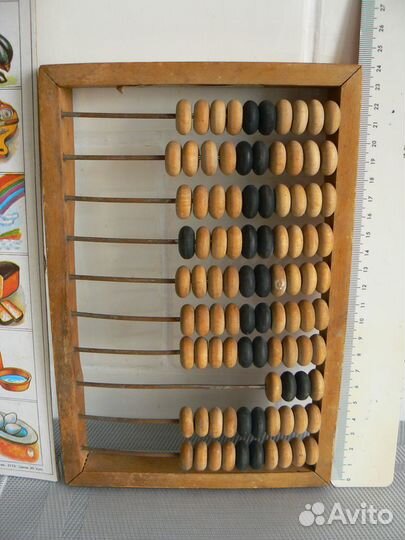 Азбука ручки счёты школа СССР