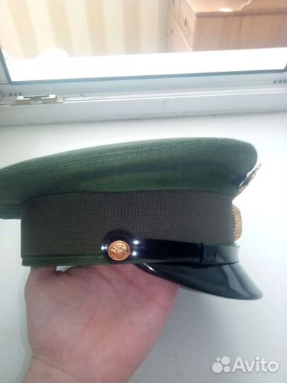 Фуражка офисная зеленая