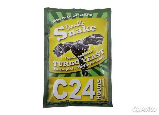 Турбо-дрожжи DoubleSnake C24