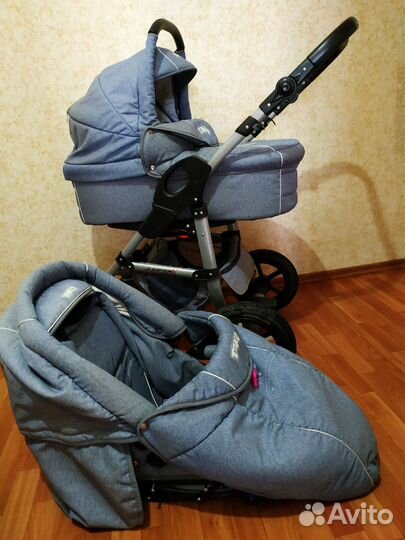 Коляска 2 в 1 бу