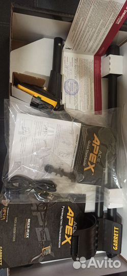 Металлоискатель Garrett ACE Apex 8,5х11 новый