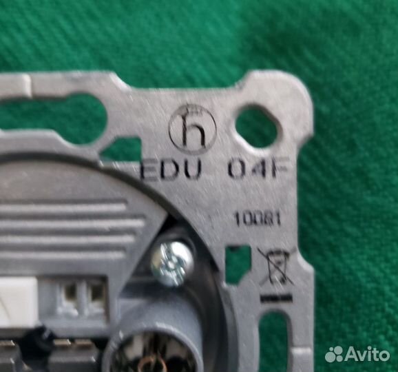 Механизм розетки TV-FM EDU04F, оконечная