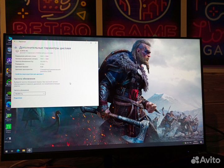 Игровой монитор новый redmi 24 165герц