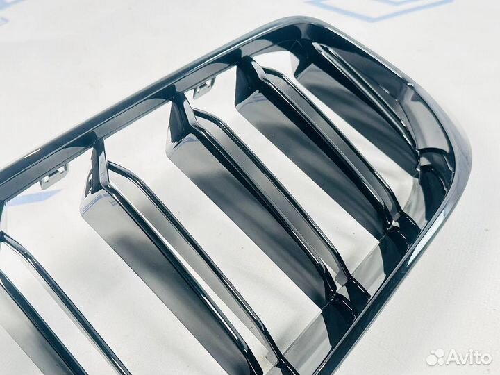 Решетка радиатора BMW G32 рест черный глянец