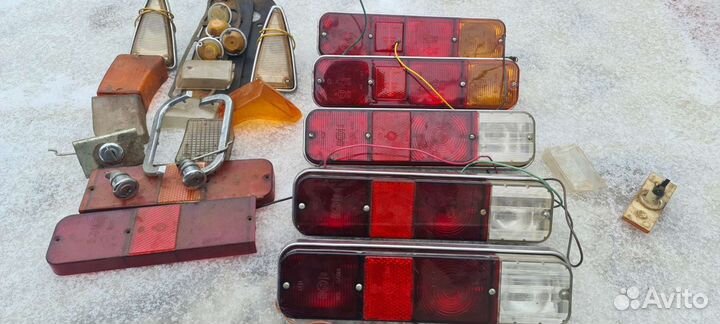 Фонари задние на москвич