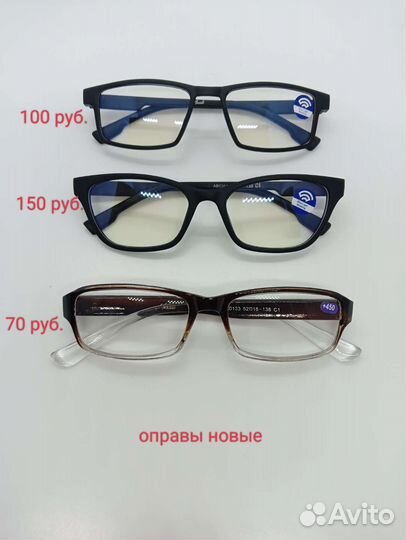 Оправы новые