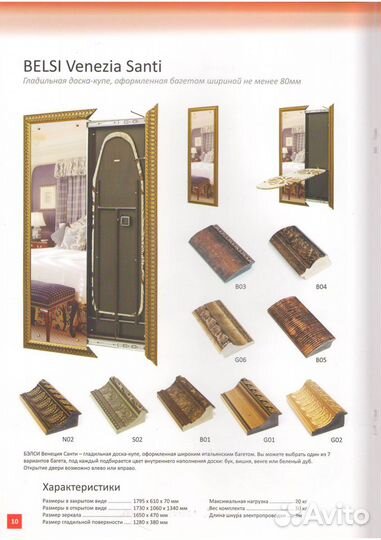 Настенная Гладильная доска