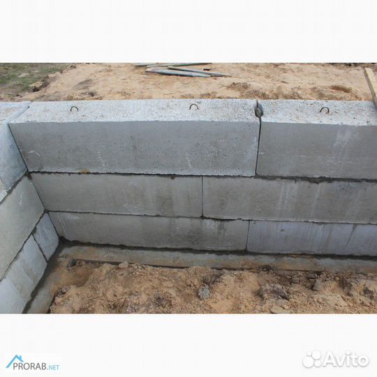 Блоки фундаментные фбс 24*4*6