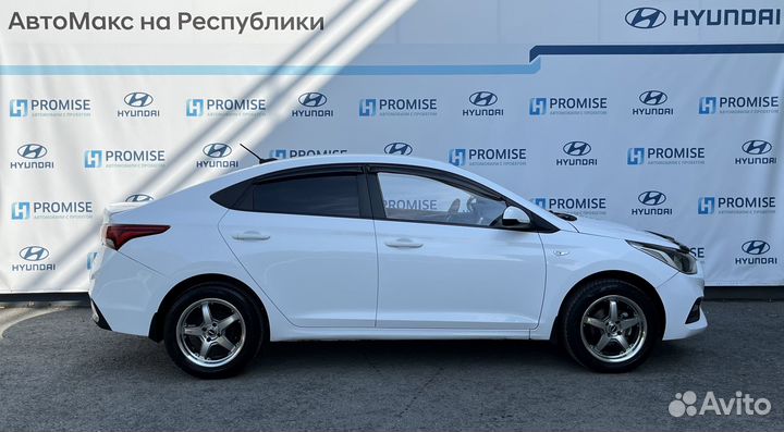 Hyundai Solaris 1.4 МТ, 2018, 60 975 км