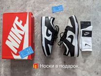 Кроссовки Nike Dunk Low "Black Panda" + носки