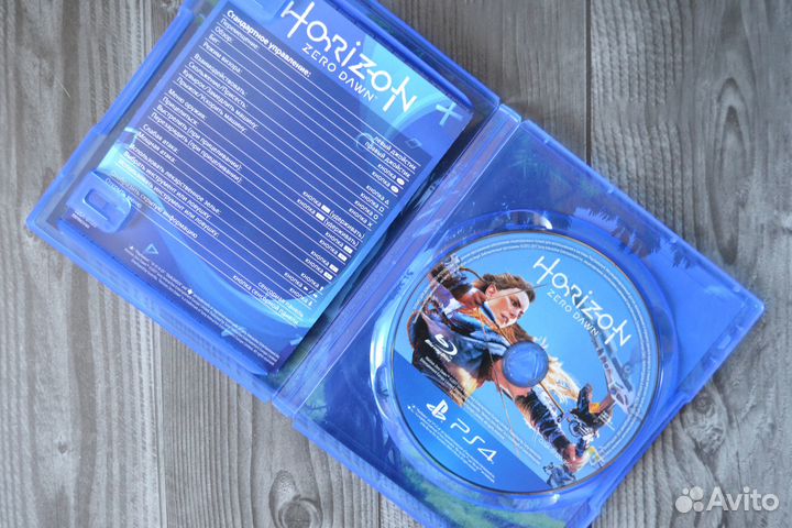Horizon Zero Dawn диск PS4