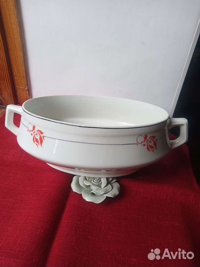 Старинная посуда Кузнецов,ранние советы СССР