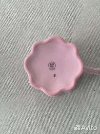 Чашка розовый фарфор чехия