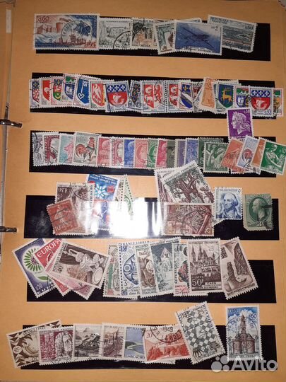 Марки СССР и зарубежных стран 60-х, 70-х годов