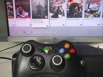 Xbox 360е 500гб+25 игр