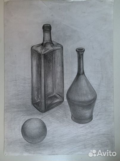 Натюрмотры (уровень художественной школы)