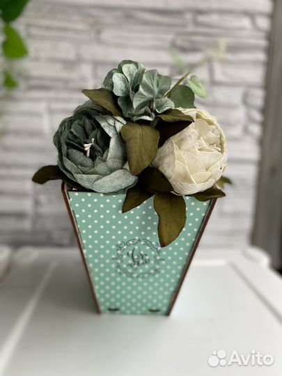 Букеты из декоративных цветов