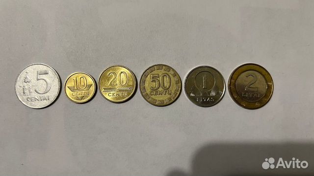 Монеты Литва старые