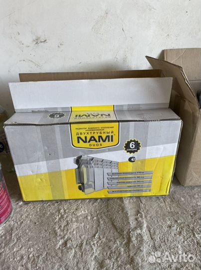 Алюминиевый радиатор nami duos