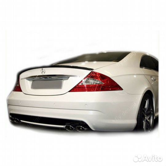 Лип спойлер Mercedes-Benz W219 CLS