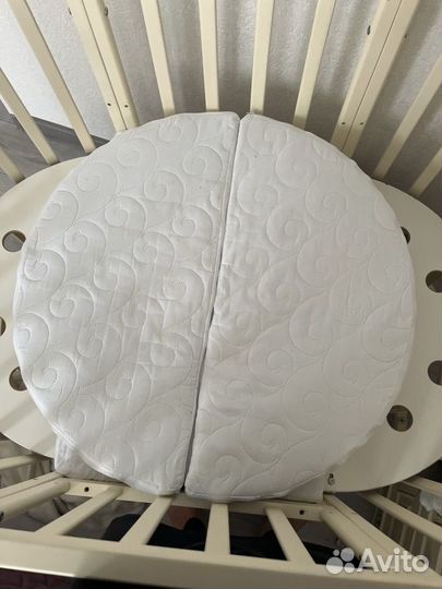 Детская кроватка трансформер с маятником