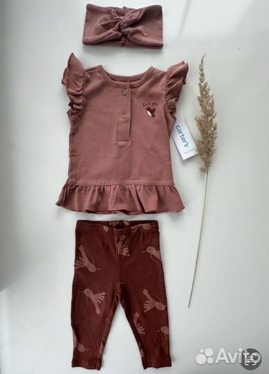 Футболка и легенсы для девочки New balance