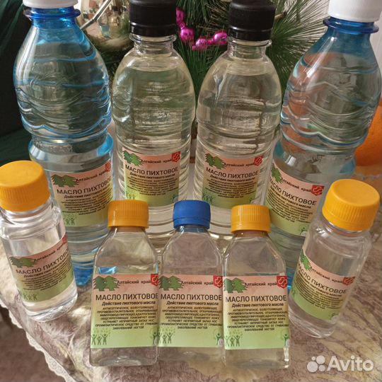 Пихтовое масло для бани, 0,5 литра