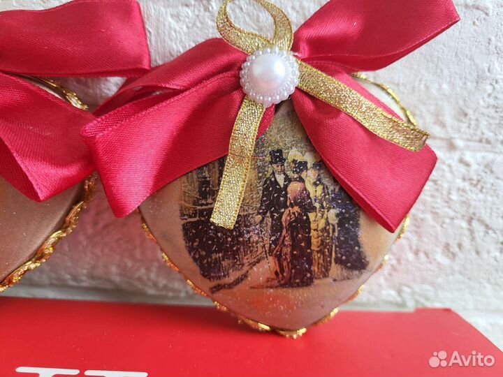 Елочные игрушки hand made