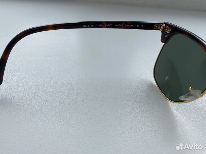 Очки ray ban clubmaster