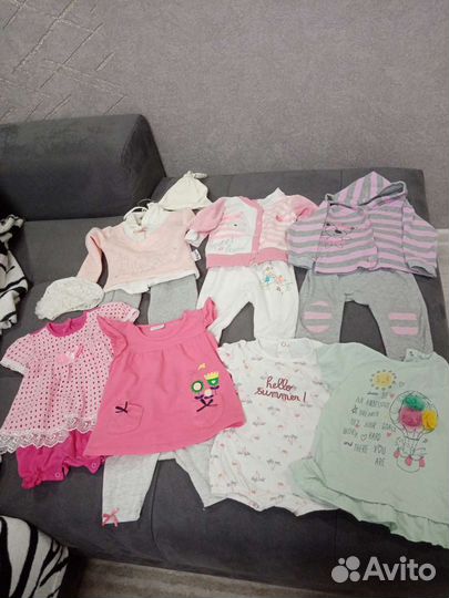 Вещи пакетом на девочку