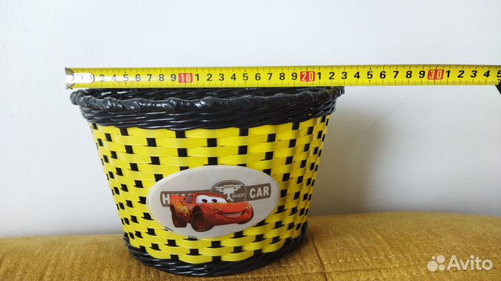 Корзинка для велосипеда детского на руль