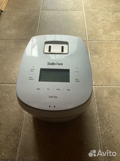 Мультиварка Chef One Stadler Form