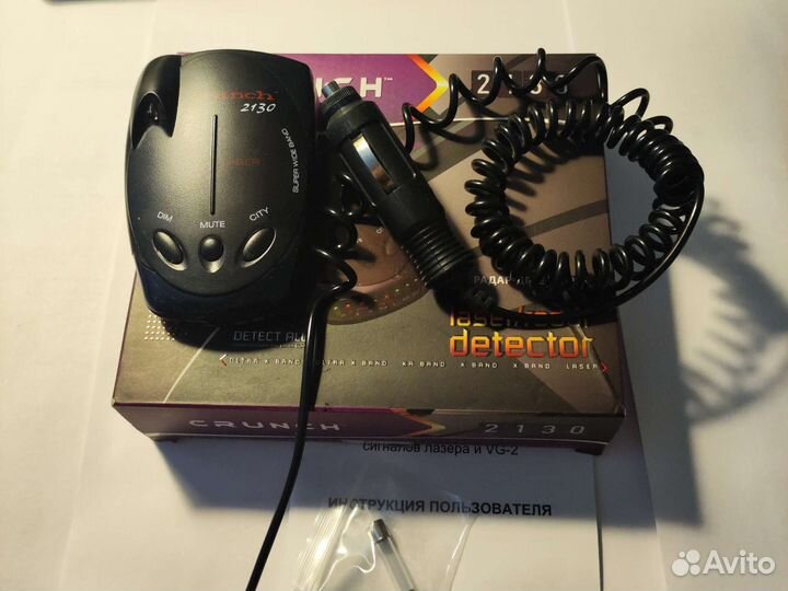 Радар-детектор / антирадар Crunch
