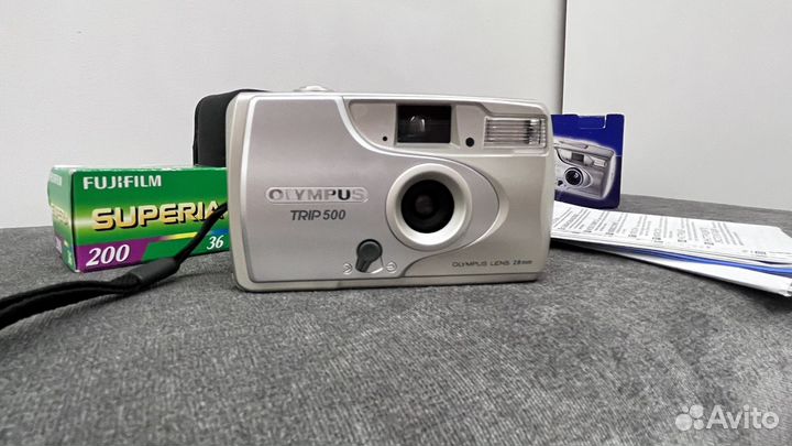 Пленочный фотоаппарат olympus trip 500