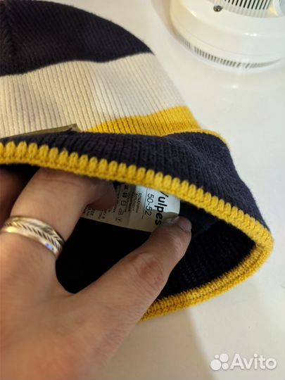 Шапка зимняя для мальчика 50-52