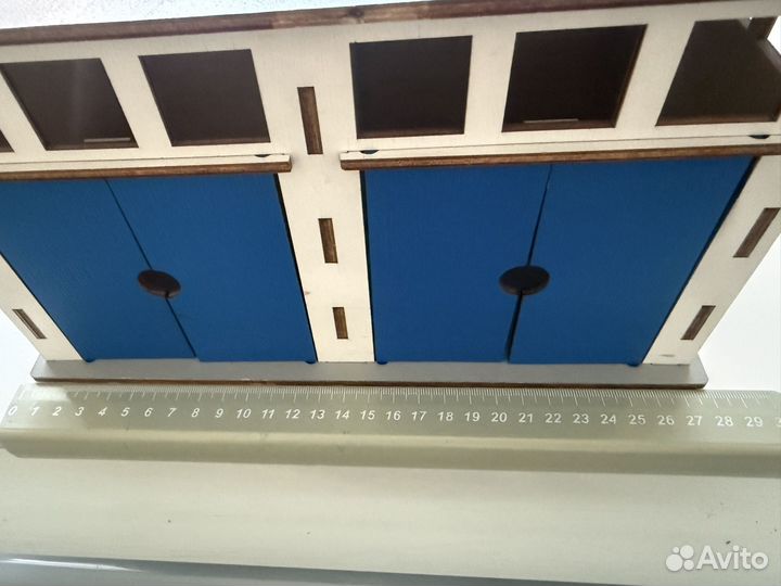 Игрушечный Двойной гараж