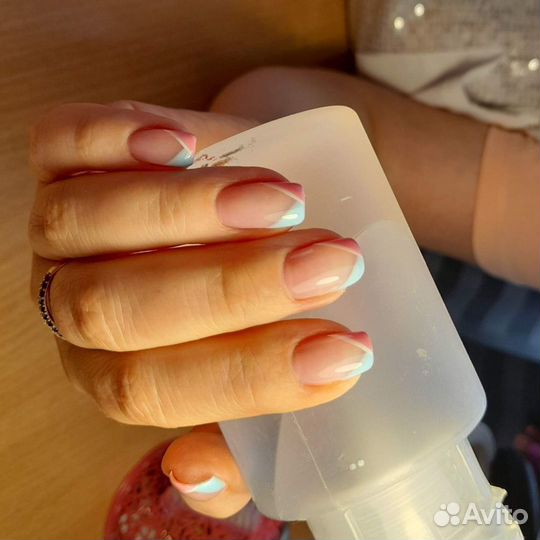 Наращивание ногтей, гель, педикюр