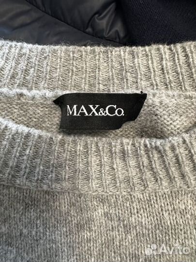 Новый серый джемпер Max&Co оригинал 46-48-50