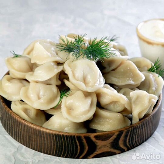 Пельмени домашние из говнядины