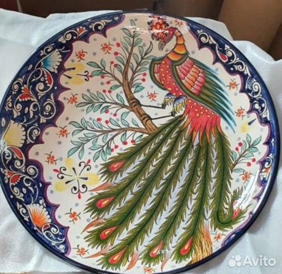 Ляган узбекский. Пахта, Риштан. Города Узбекистана